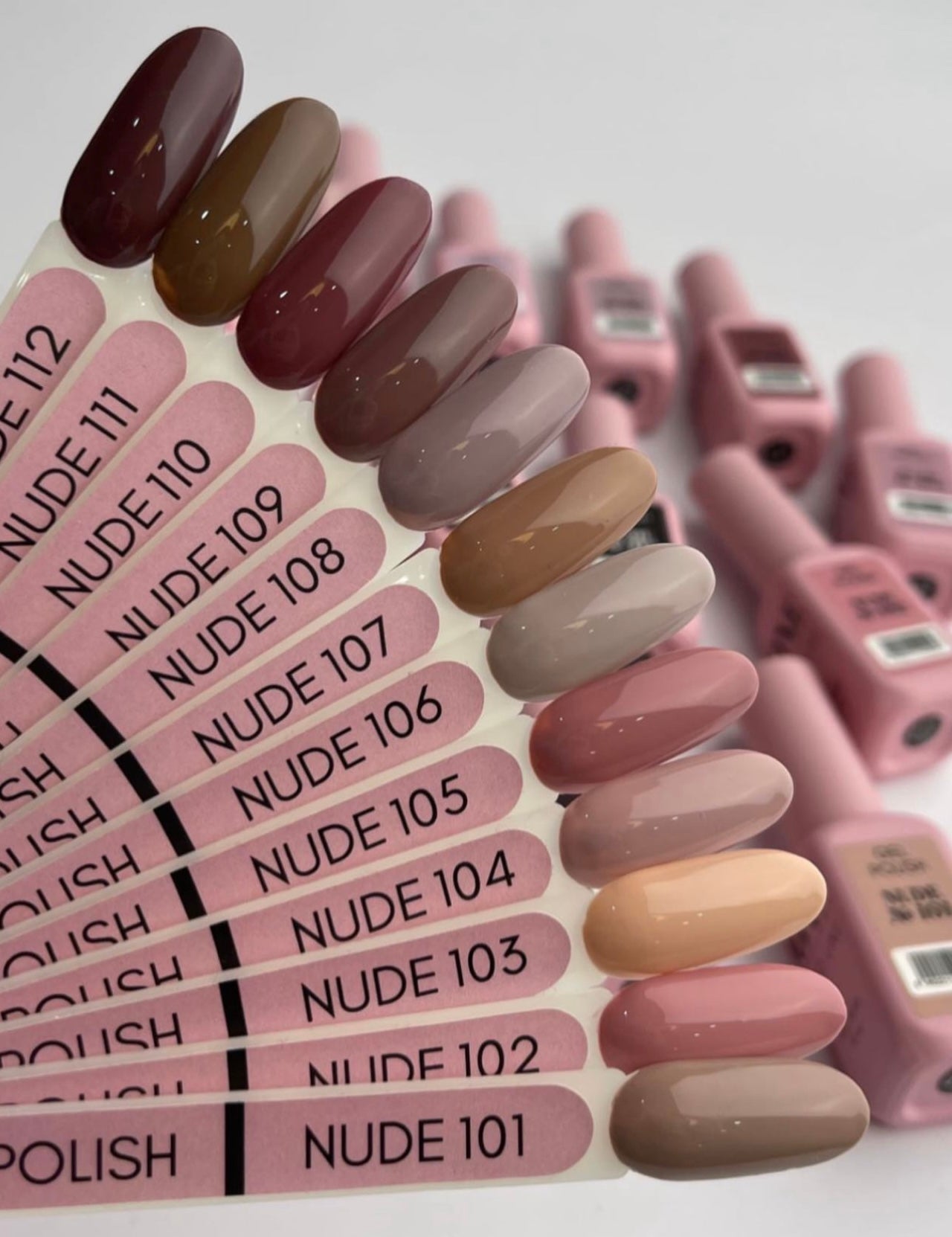 Gel Polish Nude Collection One Pro Line
