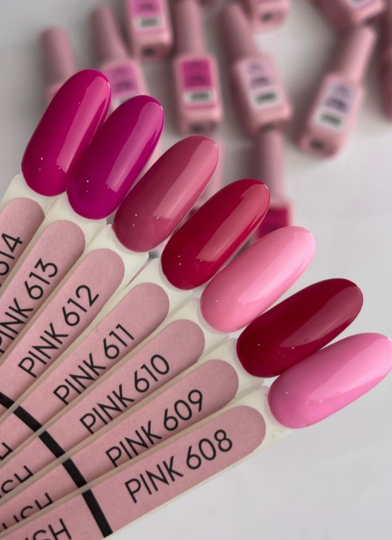Gel Polish Pink Collection One Pro Line