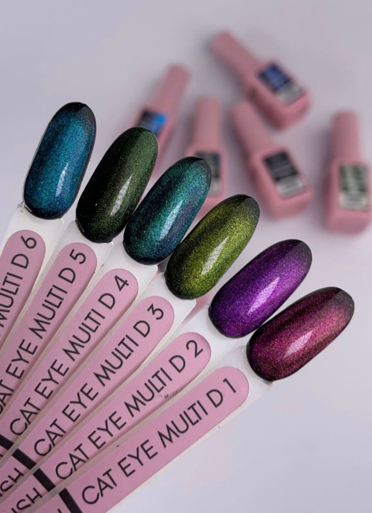 Gel Polish Cat Eye Multi D Collection One Pro Line