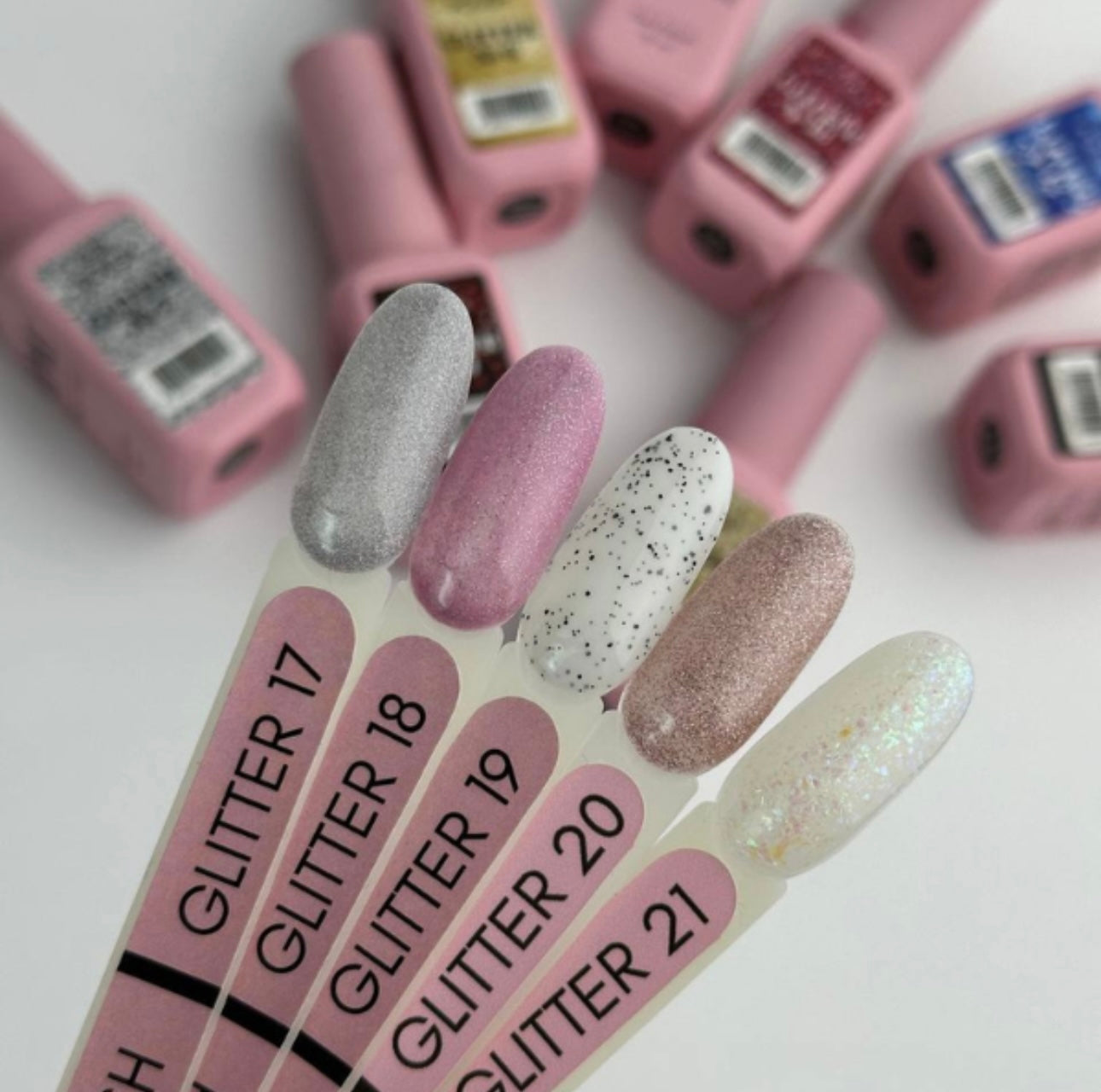 Gel Polish Glitter Collection One Pro Line