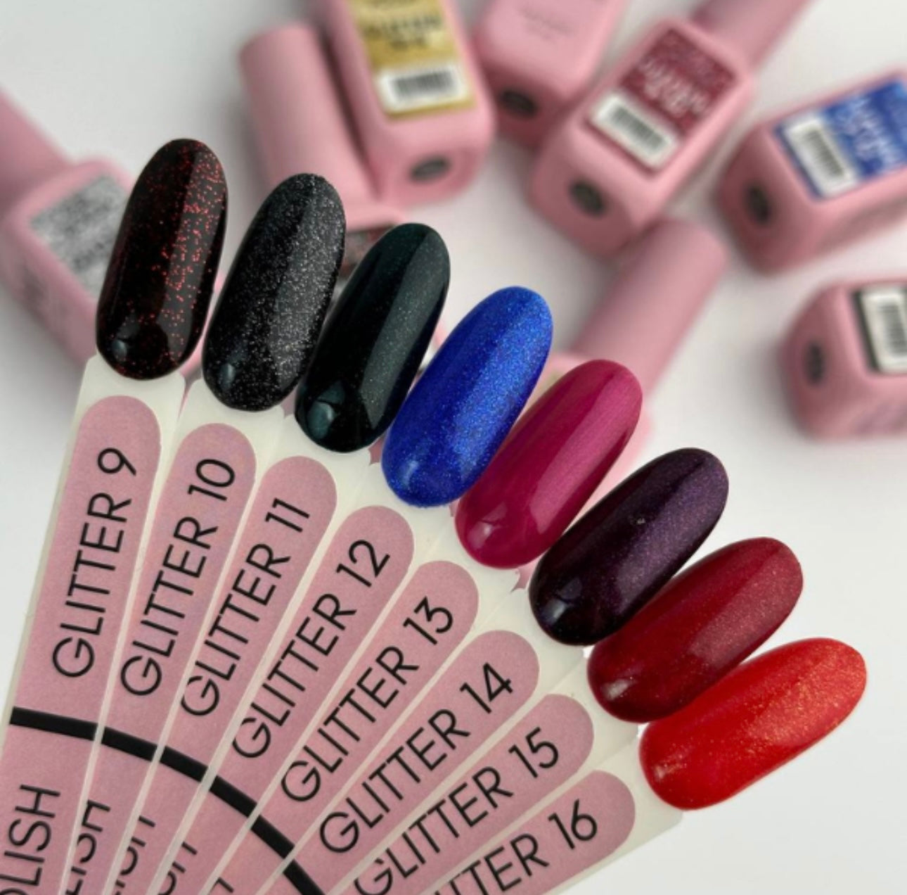 Gel Polish Glitter Collection One Pro Line