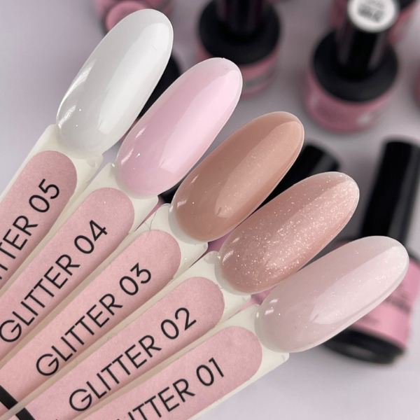 Liquid Poly Gel Glitter One Pro Line