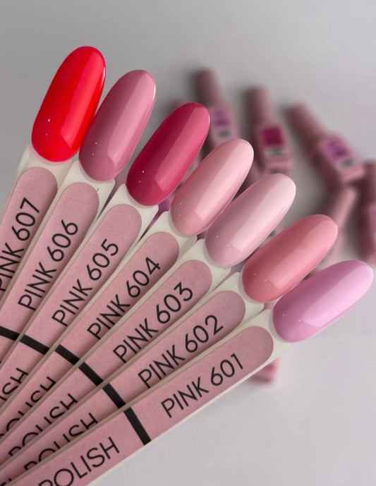 Gel Polish Pink Collection One Pro Line