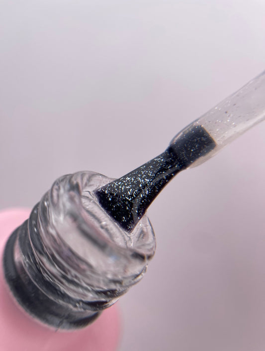 Top Glitter Silver One Pro Line