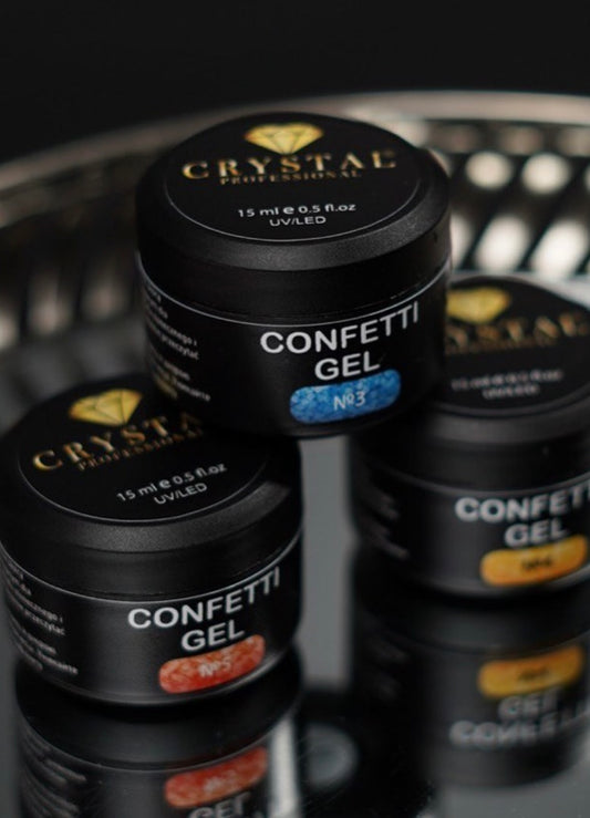Confetti Gel Crystal Professional