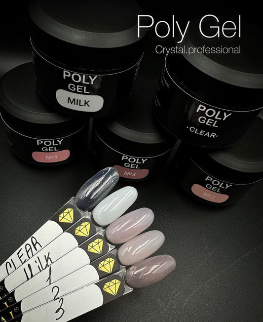 Polygel Crystal Professional
