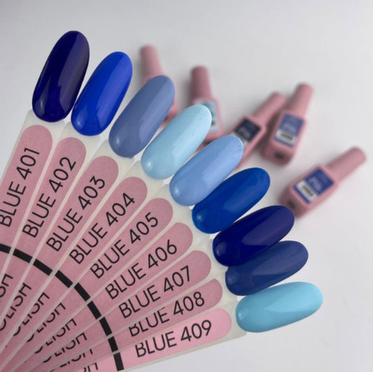 Gel Polish Blue Collection One Pro Line